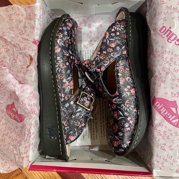 Alegria Shoes - 🆕Alegria Classic Clog Navy Multi Floral Euro Sz 41 US 10.5-11 New In Box
